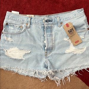 Levi’s cut off shorts size 31